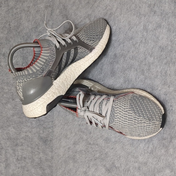Adidas Ultraboost X Running grey/red women's Shoes size 6 - Picture 4 of 9